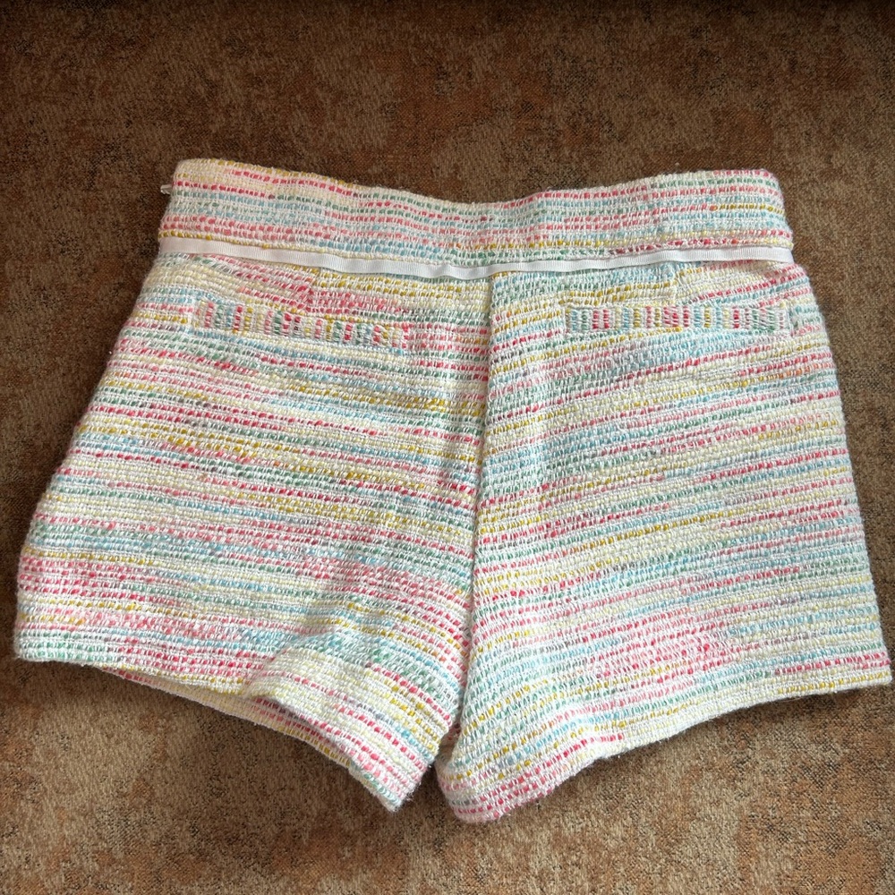 Janie and Jack Multicolored Spring Easter Tweed Jacket Set 3T - Picture 8 of 9